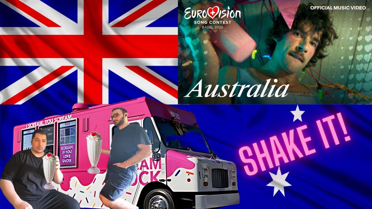 Go-Jo - Milkshake Man | Australia 🇦🇺 | Eurovision 2025 | Greeks React