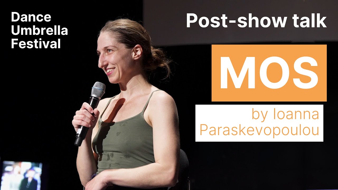 Ioanna Paraskevopoulou on MOS | How creating film sound effects inspired a dance show