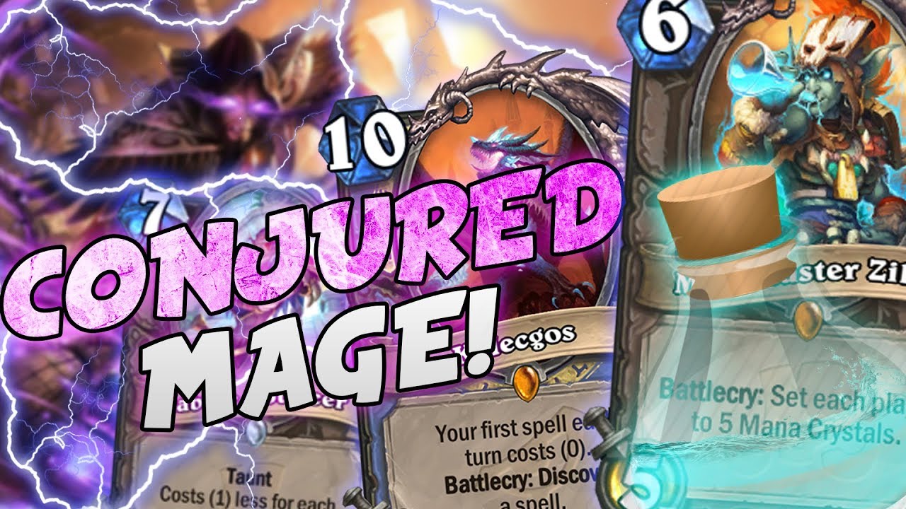 Conjured Mage, non ci serve KHADGAR...basta la MOJOMASTER ZIHI! | Hearthstone