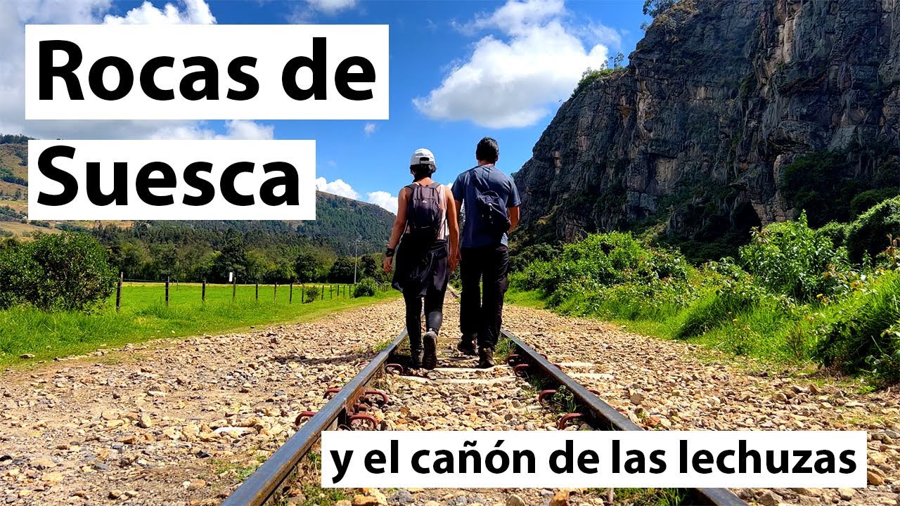 Ruta de SENDERISMO en las ROCAS DE SUESCA: Explorando el CAÑÓN DE LAS LECHUZAS cerca de Bogotá