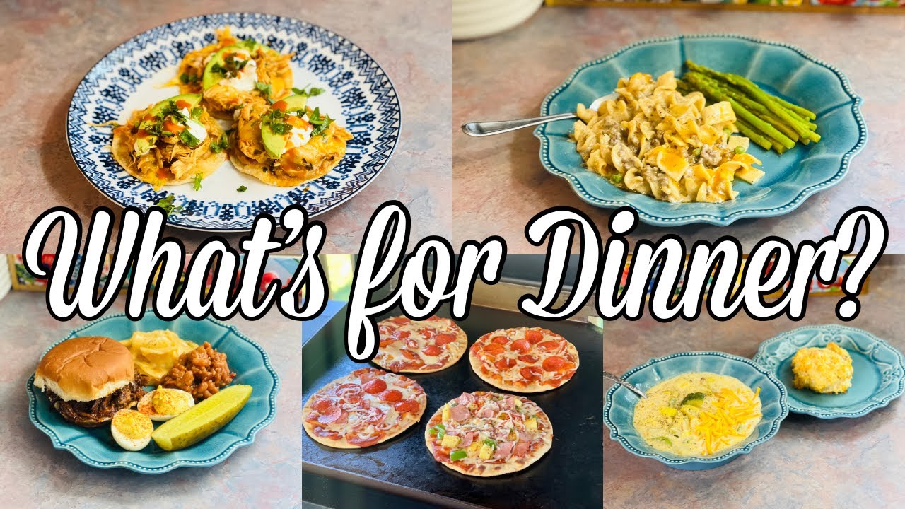 What’s for Dinner | SIMPLE BUDGET FRIENDLY Family Meal Ideas | July 2023