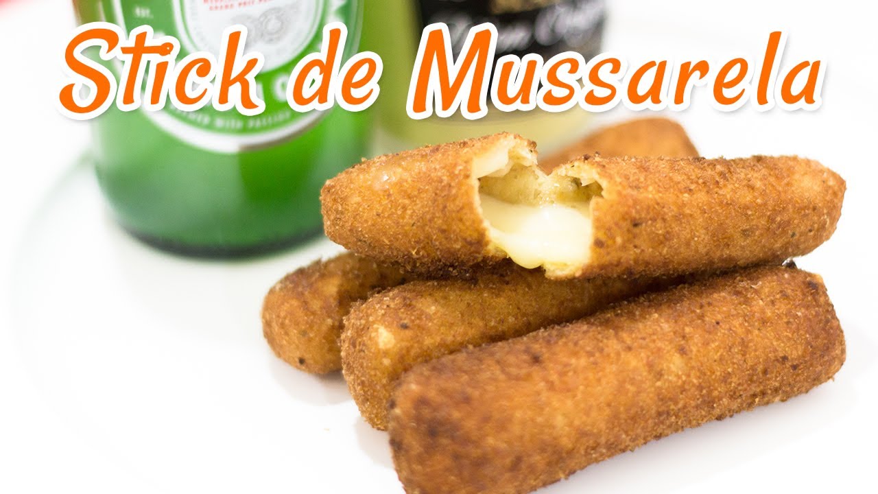 Sticks de Mussarela Empanados - Receitas de Minuto #54