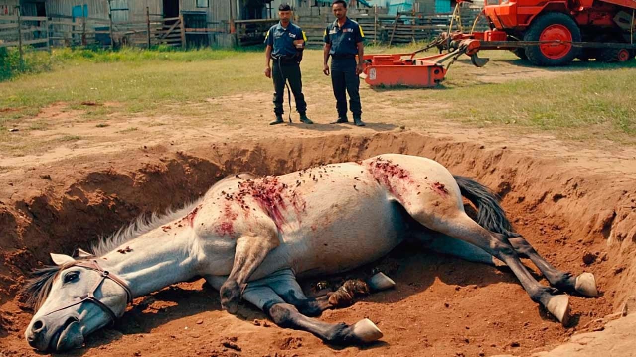 😲HORSES IN A DEATH TRAP! SHOCKING FOOTAGE OF RESCUE FROM BARBED WIRE! HOOF CLEANING AND TREATMENT