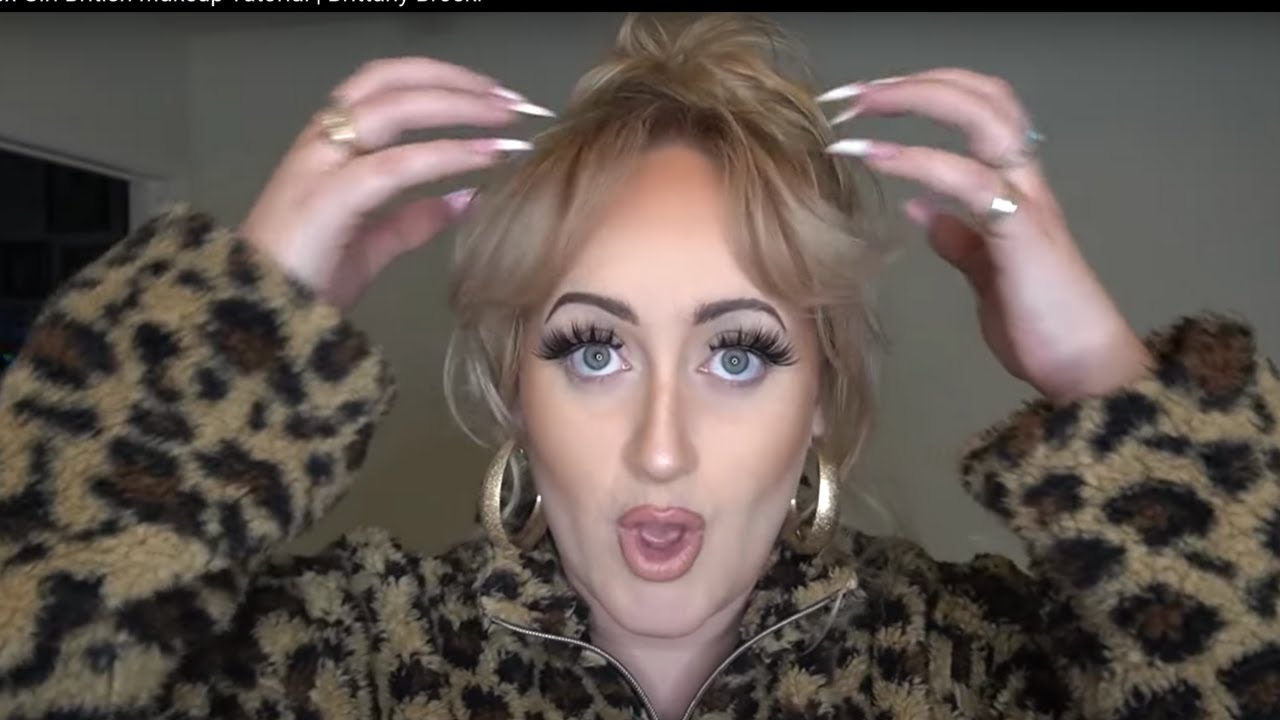 Awful Essex Girl British Makeup Tutorial | Brittany Broski