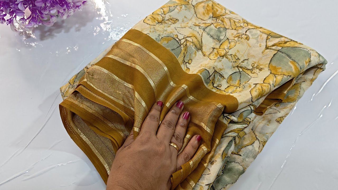 Latest primium georgette sarees collection 🌹#trending #new #sarees #online shopping 