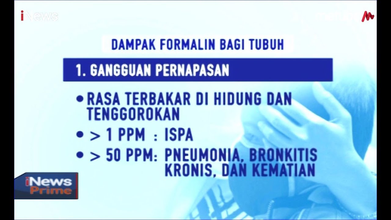 BERBAHAYA! Dampak Buruk Formalin untuk Tubuh - iNews Prime 17/09