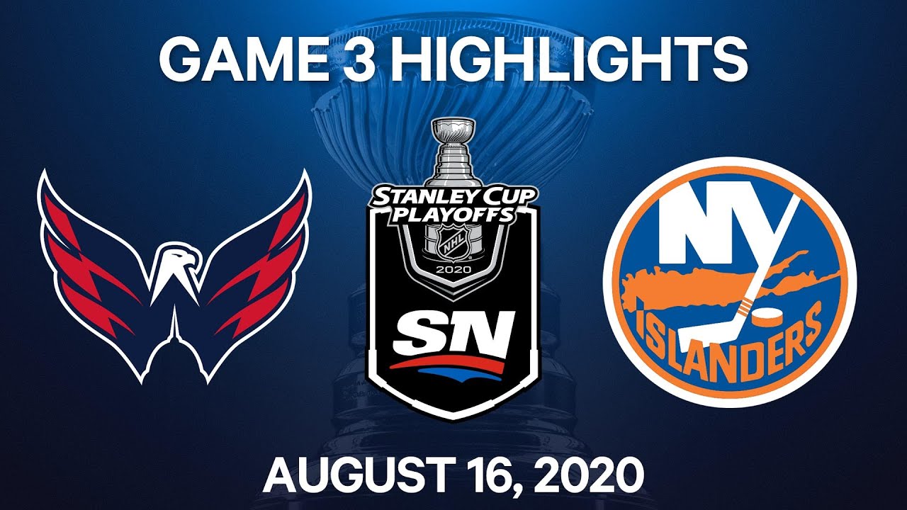 NHL Highlights | 1st Round, Game 3: Capitals vs. Islanders - Aug 16, 2020