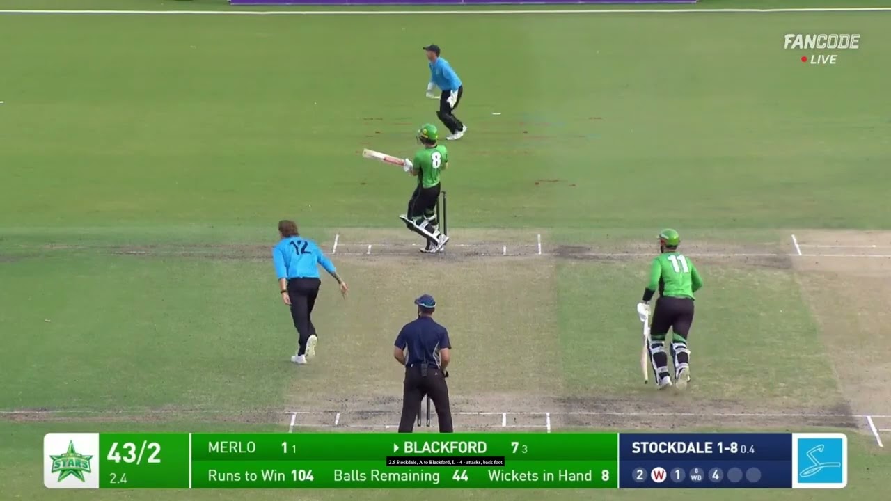 WSX Cricket - Liam Blackford
