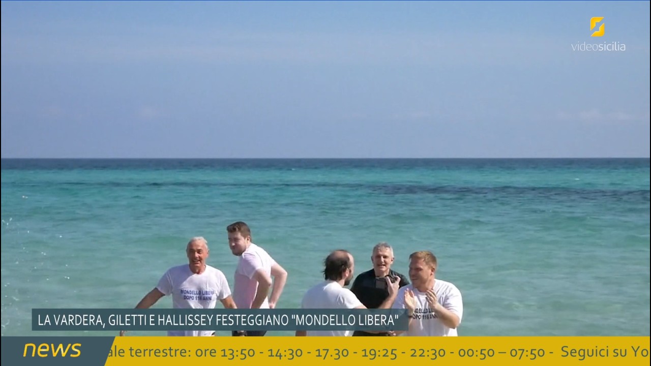 La Vardera, Giletti e Halllissey festeggiano 