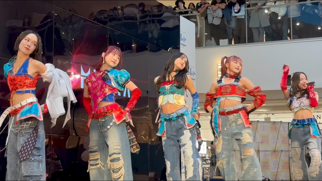2025/1/11(土) MYERA「Lie ライ Lie ライ / Be Naked」リリースイベント 1部@ららぽーとTOKYO-BAY 北館１F 中央広場