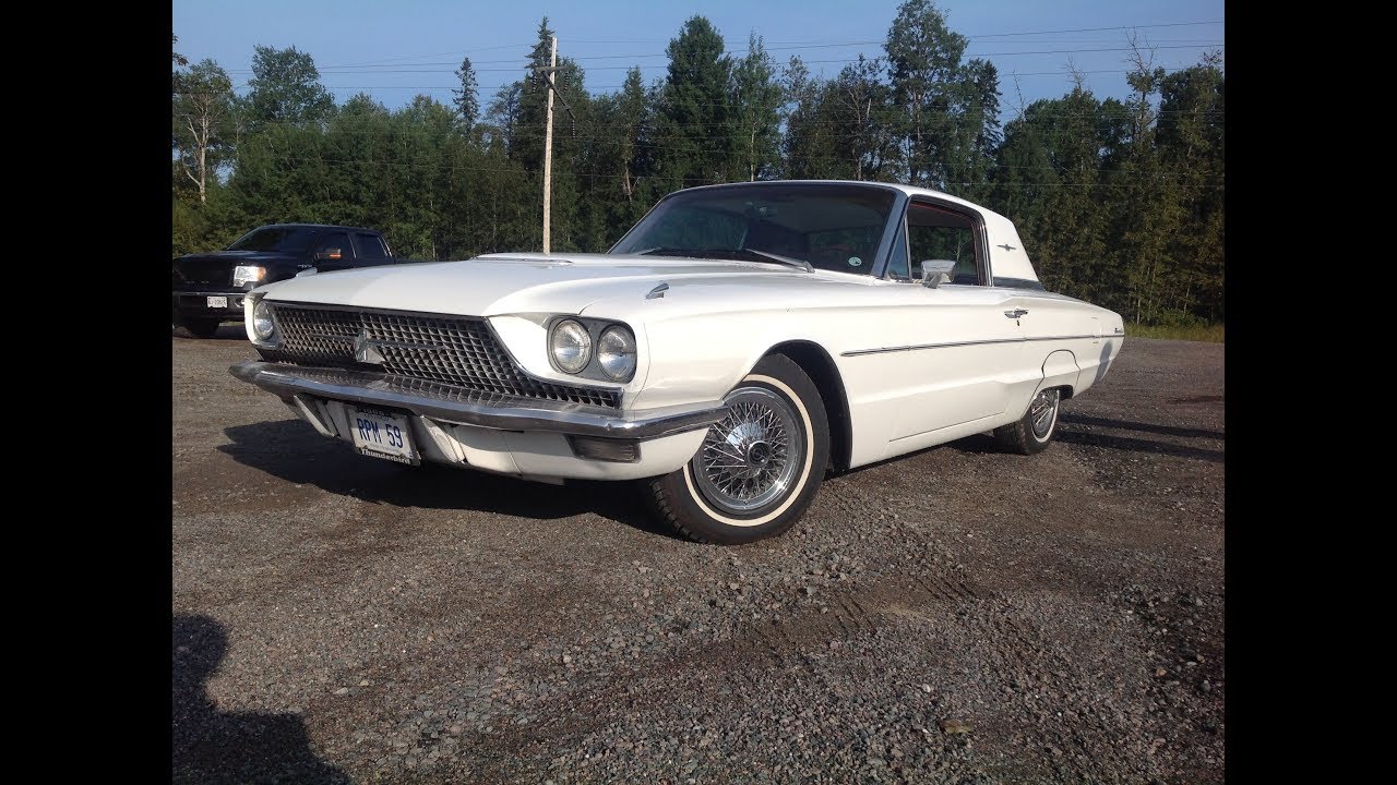 1966 Ford Thunderbird Town Coupe: Start Up, Drive Test, Walk Around & Full Tour
