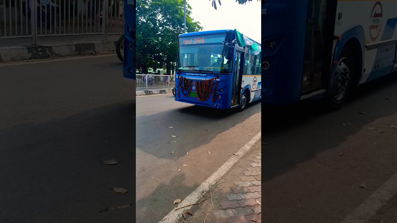 💫MO BUS💫 💗START IN BERHAMPUR TOWN 💗 #odishabus #mobus #crut #urbontrasport #bus @DhanuluBus