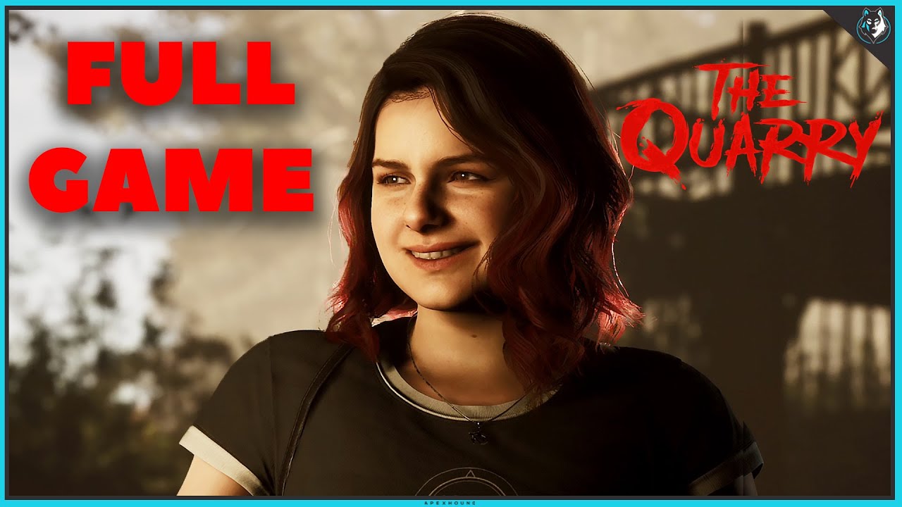 The Quarry - FULL GAME Walkthrough & Good Ending (No Commentary)