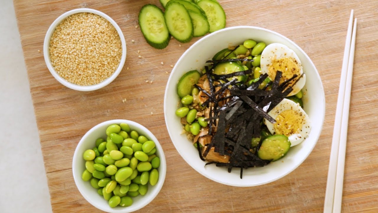 Vegetable and Seafood Grain Bowl- Healthy Appetite with Shira Bocar