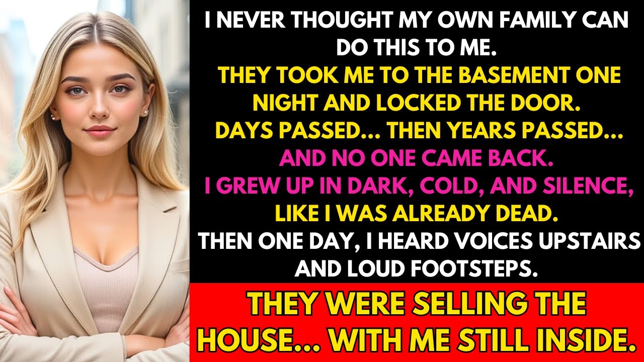 “My Family Locked Me In The Basement For 10 Years — Then Sold The House With Me Inside” #TrueStory
