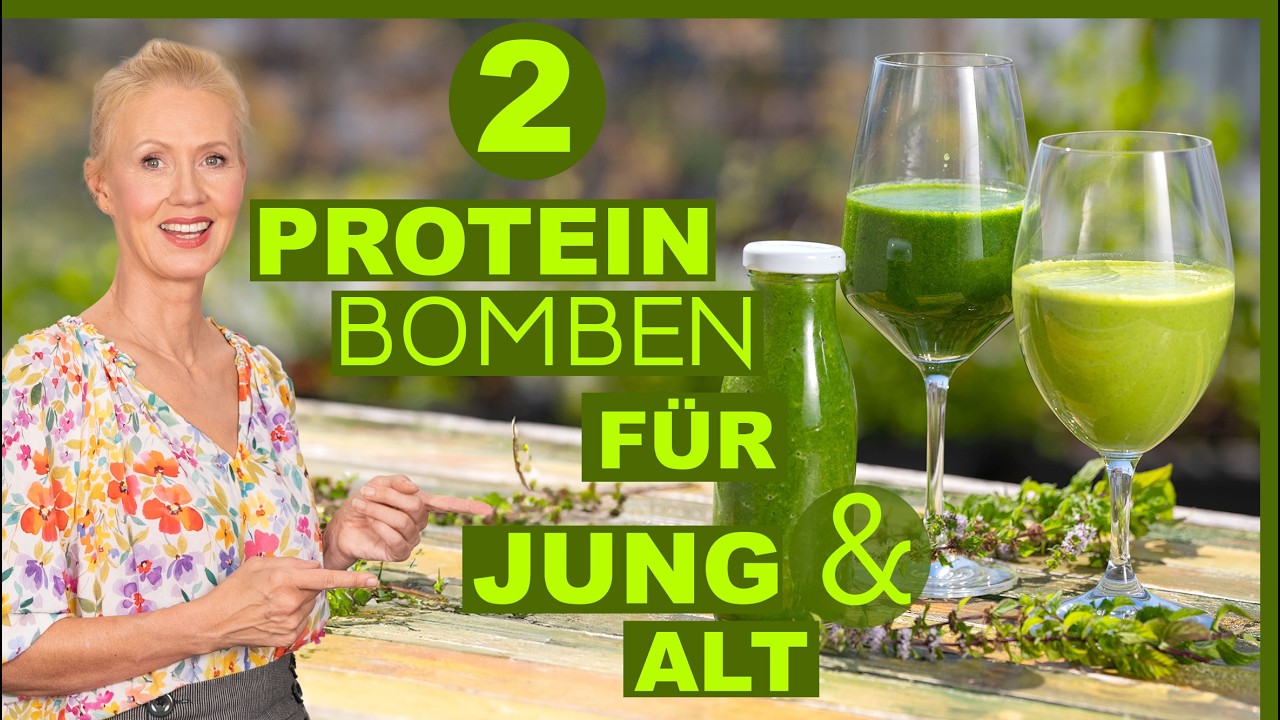 Besser als jede Medizin❗️2 mega Proteinbomben ✅ Fett verlieren & Muskeln aufbauen mit Hanf & Eisen