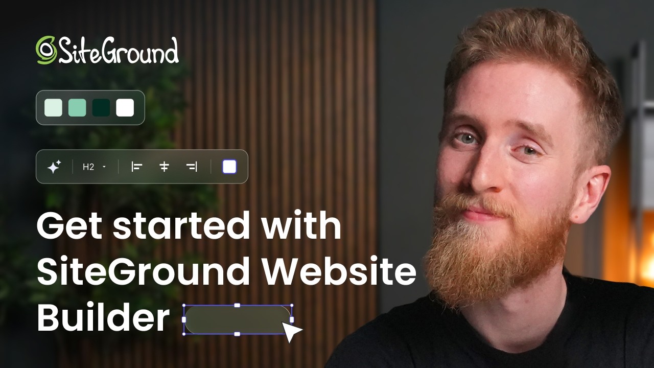 SiteGround Website Builder Full Tour | Templates to Publishing