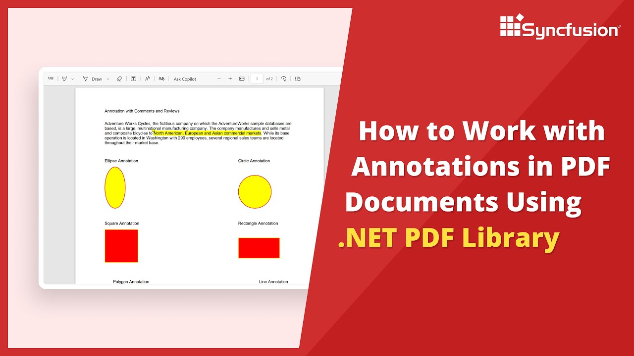 How to Work with Annotations in PDF Documents Using .NET PDF Library