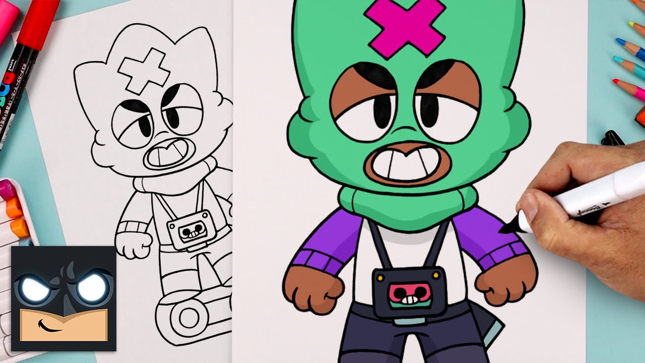 How To Draw Ollie | Brawl Stars