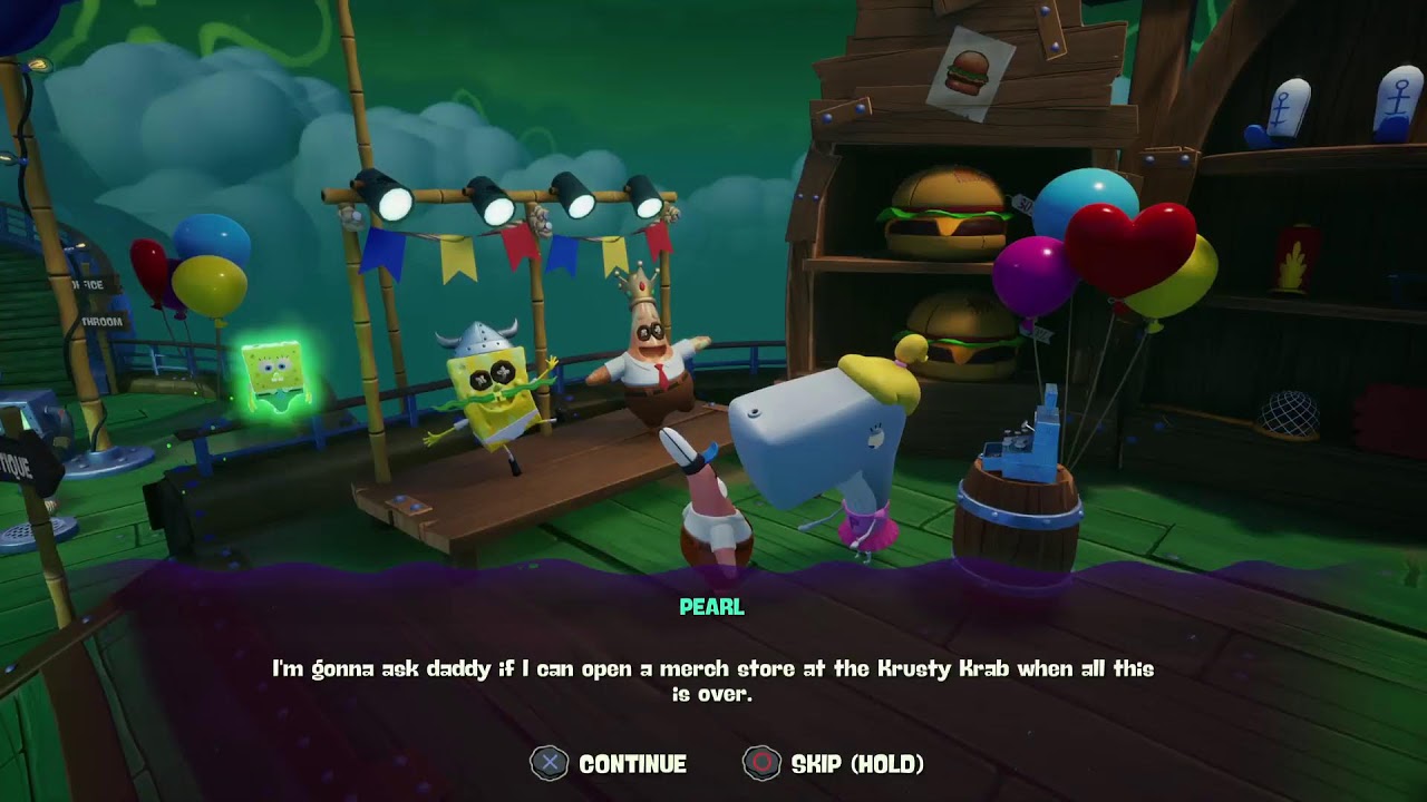 Played a gamePlaying the newSpongeBob.