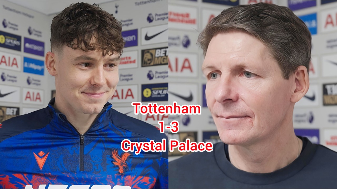 FROM 1-0 DOWN TO 3 GOALS IN FIRST HALF! Jorgen Strand & Glasner| Tottenham 1-3 Crystal Palace‎