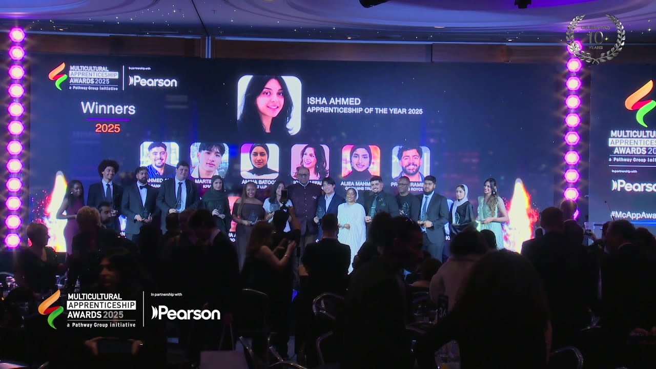 Multicultural Apprenticeship Awards 2025 in partnership with Pearson - Full Event Highlight Video