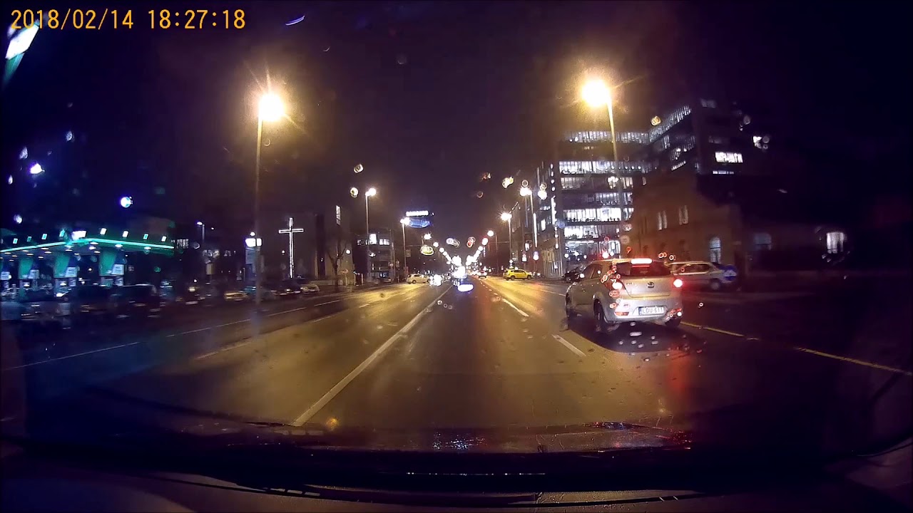SJCAM SJDASH M30 ejszakai teszt