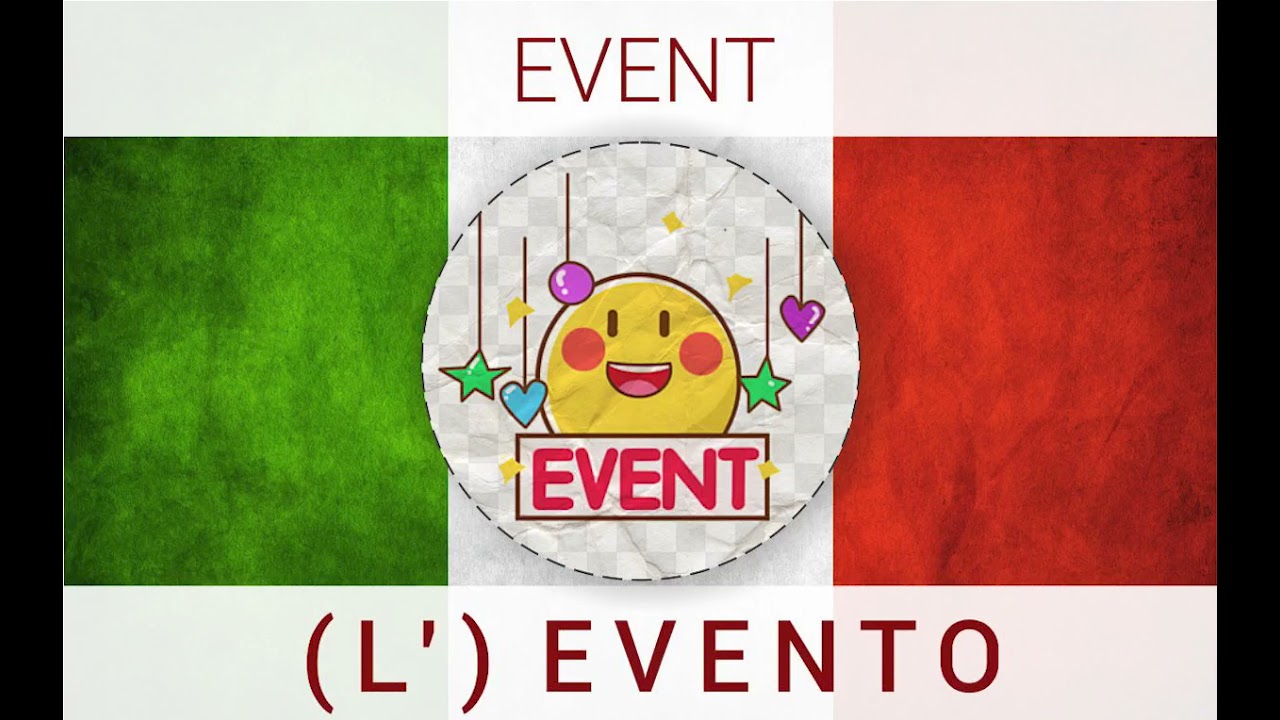 Italian - Learn three new words every day - Day 1