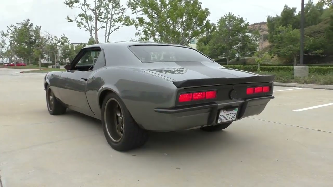1968 Chevy Camaro Pro-Tour Resto Mod LS3 4L70E Moser 9
