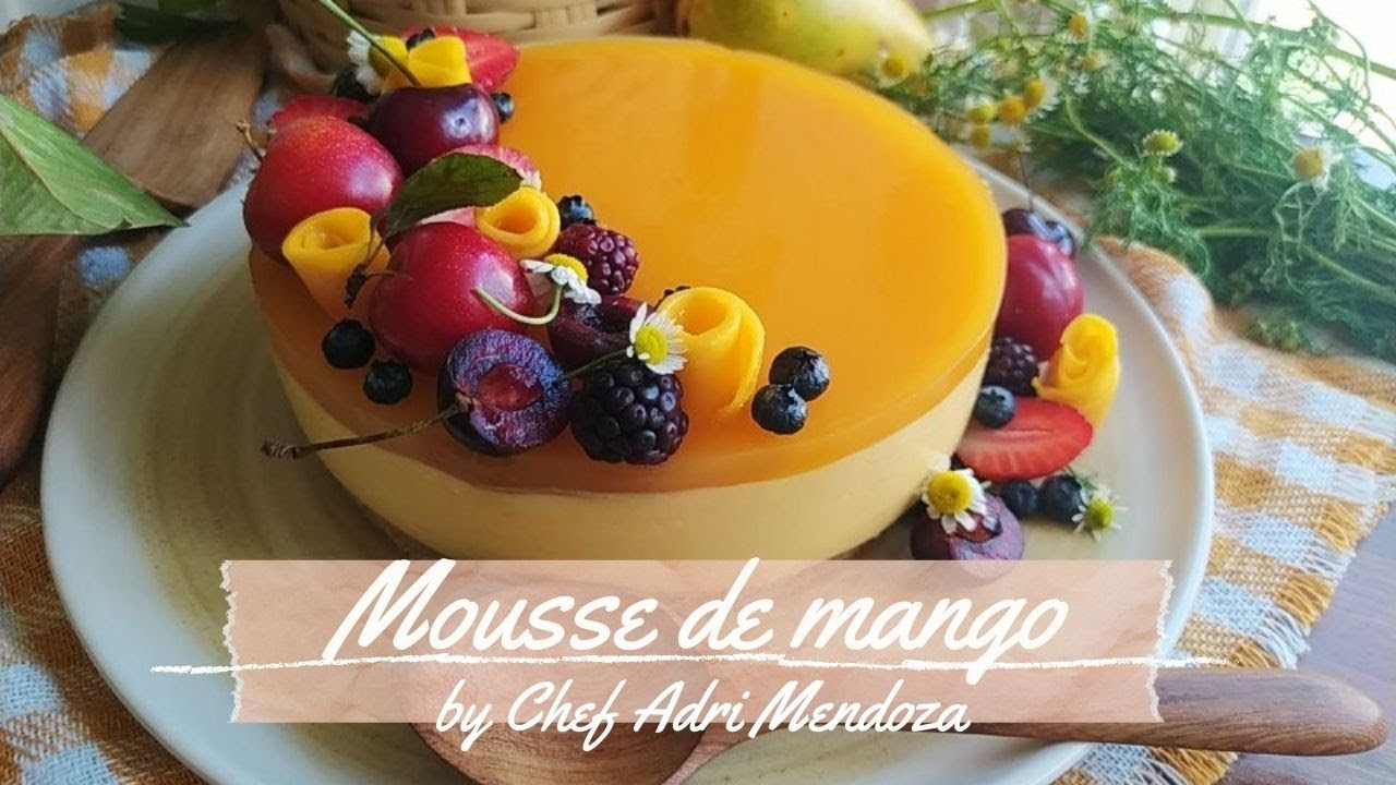 Mousse de mango
