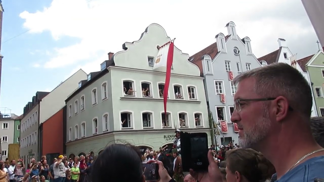 Hochzeitszug der Landshuter Hochzeit 2023