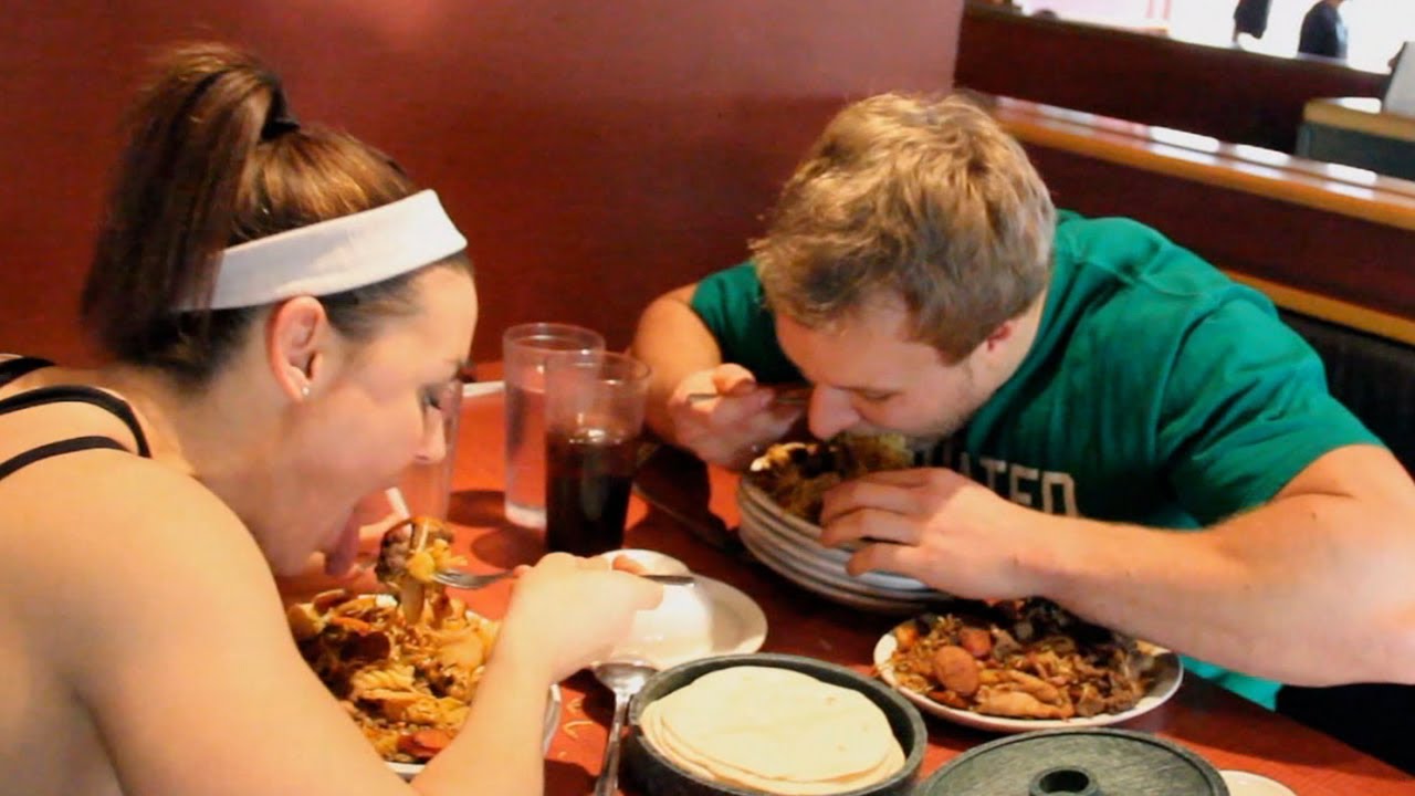 Big Eats At Mongolian Grill with IFBB Fitness Pro Jodi Boam | Furious Pete