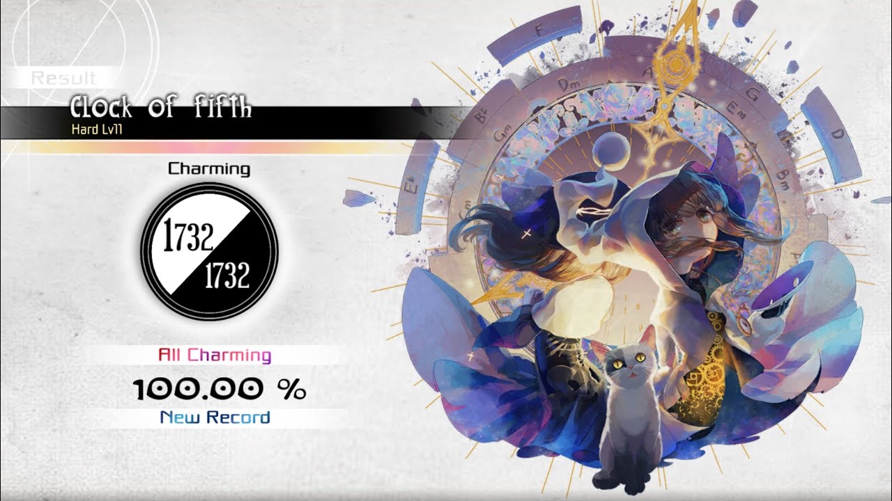 【Deemo】 Clock of fifth (Hard 11) AC