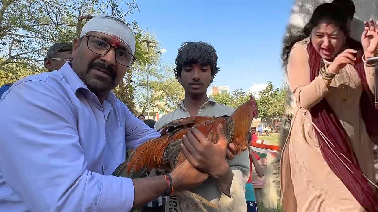 Murge ne halat kharab kardi aaj toh 😬😬