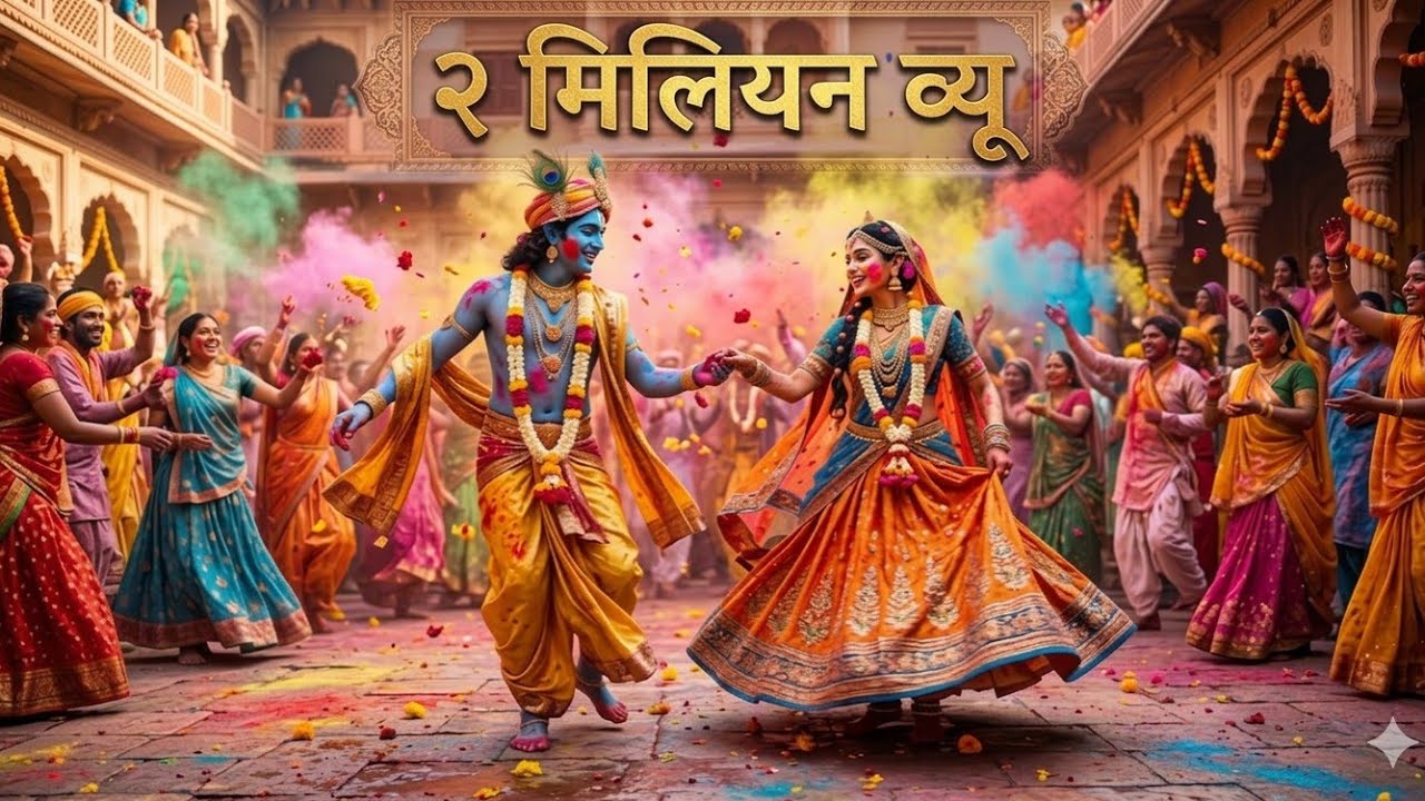 Radha ke Rang Se Madhab Range || Radha Krishna || #harekrishna #bhakti #love #song 