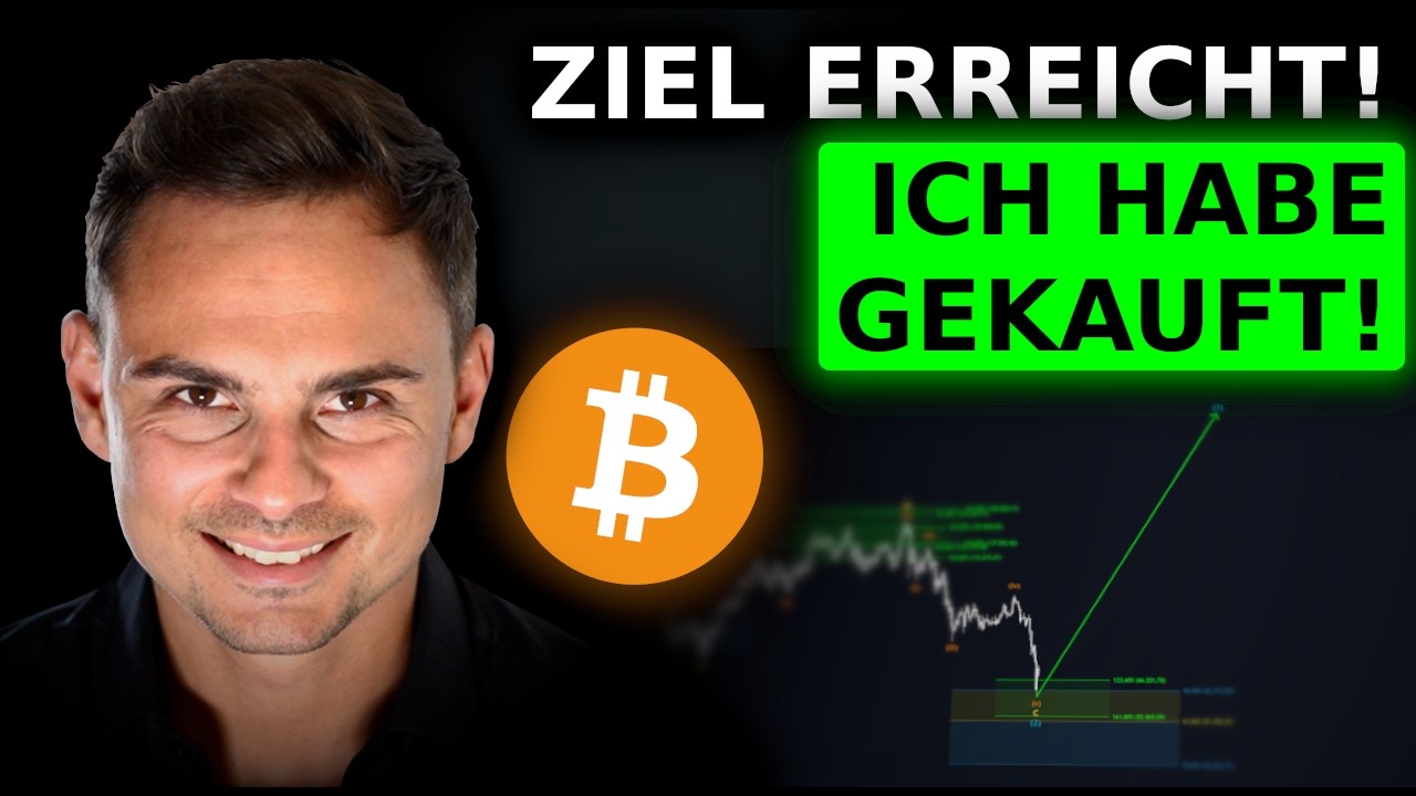 Bitcoin: die LETZTE Phase der Korrektur hat begonnen!