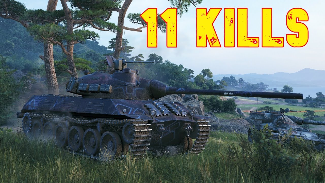World of Tanks Škoda T 50 - Disaster Strikes: 11 Burnt Tanks!