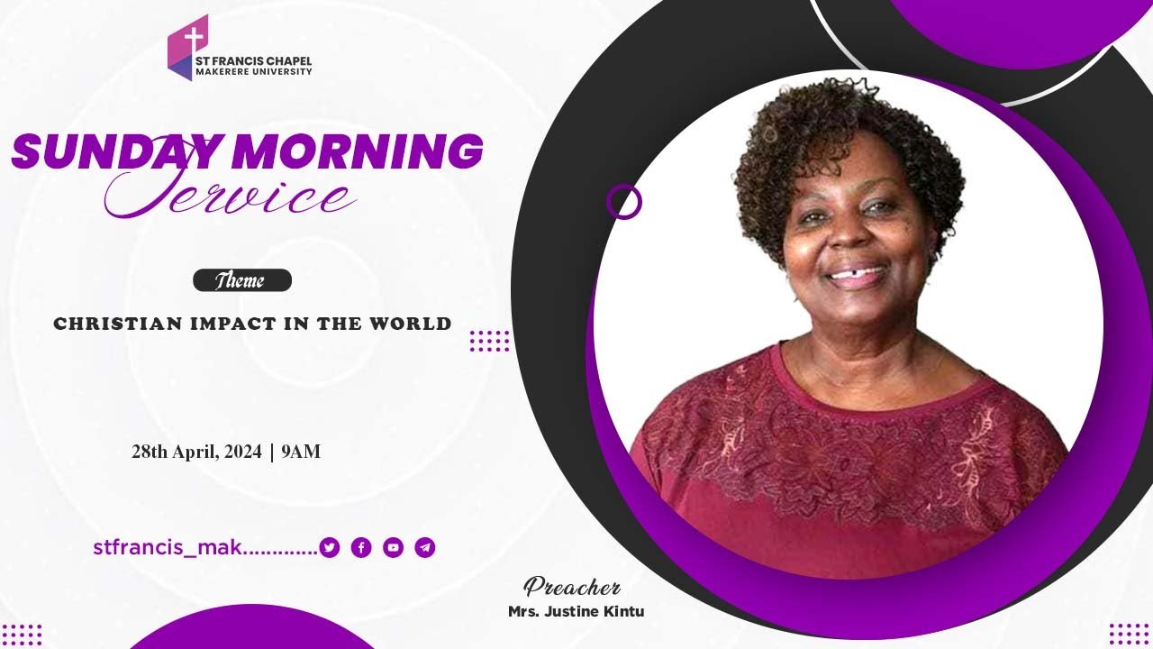 CHRISTIAN IMPACT IN THE WORLD | Mrs. Christine Kintu | 28/04/2024