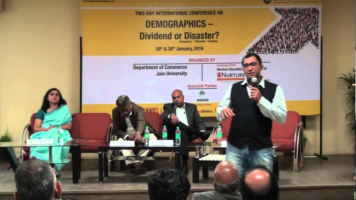 Panel Discn Q&A   International Conference on Demographics at JAIN University 2016