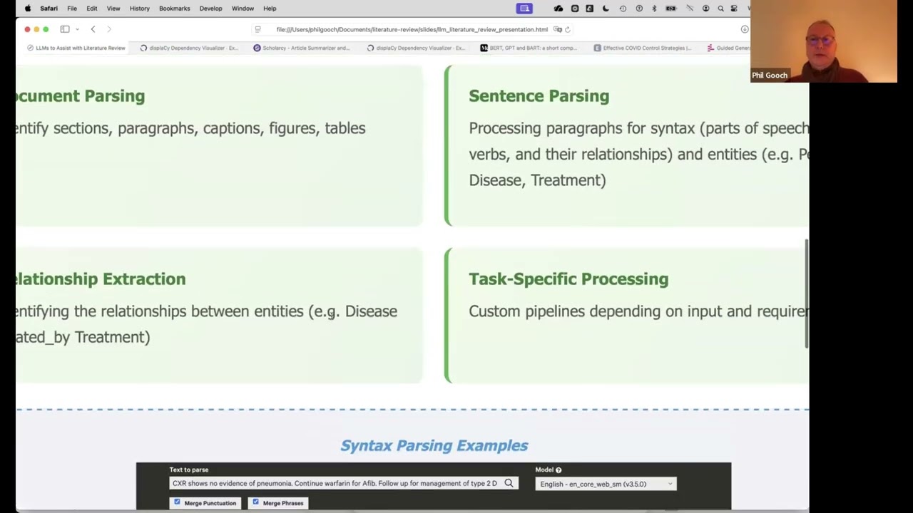 Phil Gooch - HINF Seminar Series 2025 - Using LLMs to assist with literature reviews