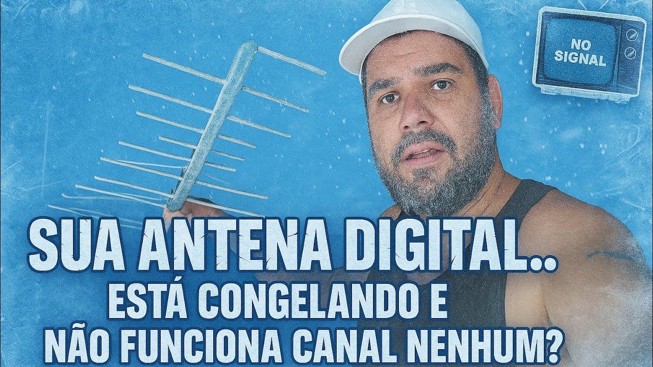 “Antena Digital Congelou? ❄️ Aprenda a Descongelar e Voltar a Assistir TV!”