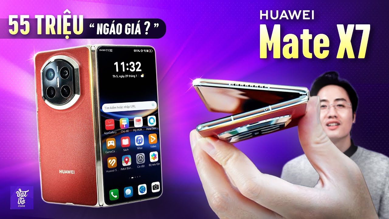 Cảm nhận về HUAWEI Mate X7 sau vài ngày: Sự thật về con số 55 triệu gây tranh cãi!