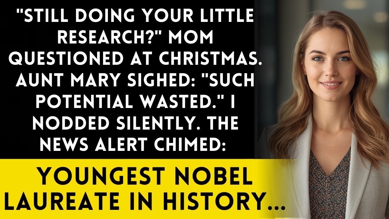 Family Said 'Get A Real Career' - Then My Nobel Prize Announcement Went Viral