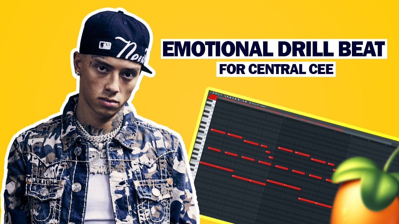 EMOTIONAL DRILL BEAT FOR CENTRAL CEE 🔥 2023 FL STUDIO