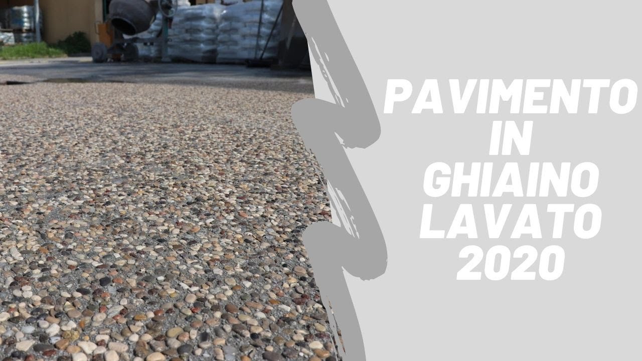 Pavimento in Ghiaino Lavato per Esterni