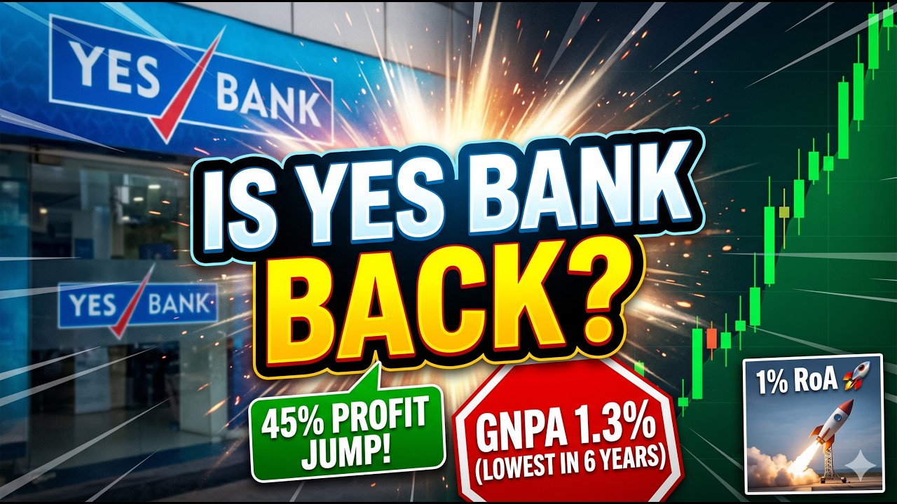 YES Bank Q4 Results: 45% Profit Jump!  The Next Multi-bagger of 2026?