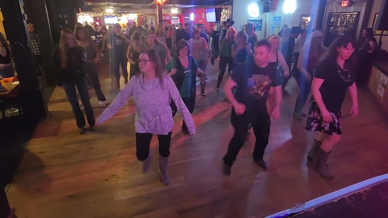 Raised like that - line dance demo