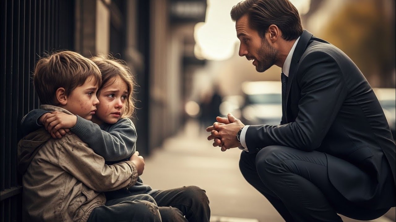 Expulsados por su Madre… Lo Que Estos Niños Contaron a un Millonario Te Romperá el Corazón 