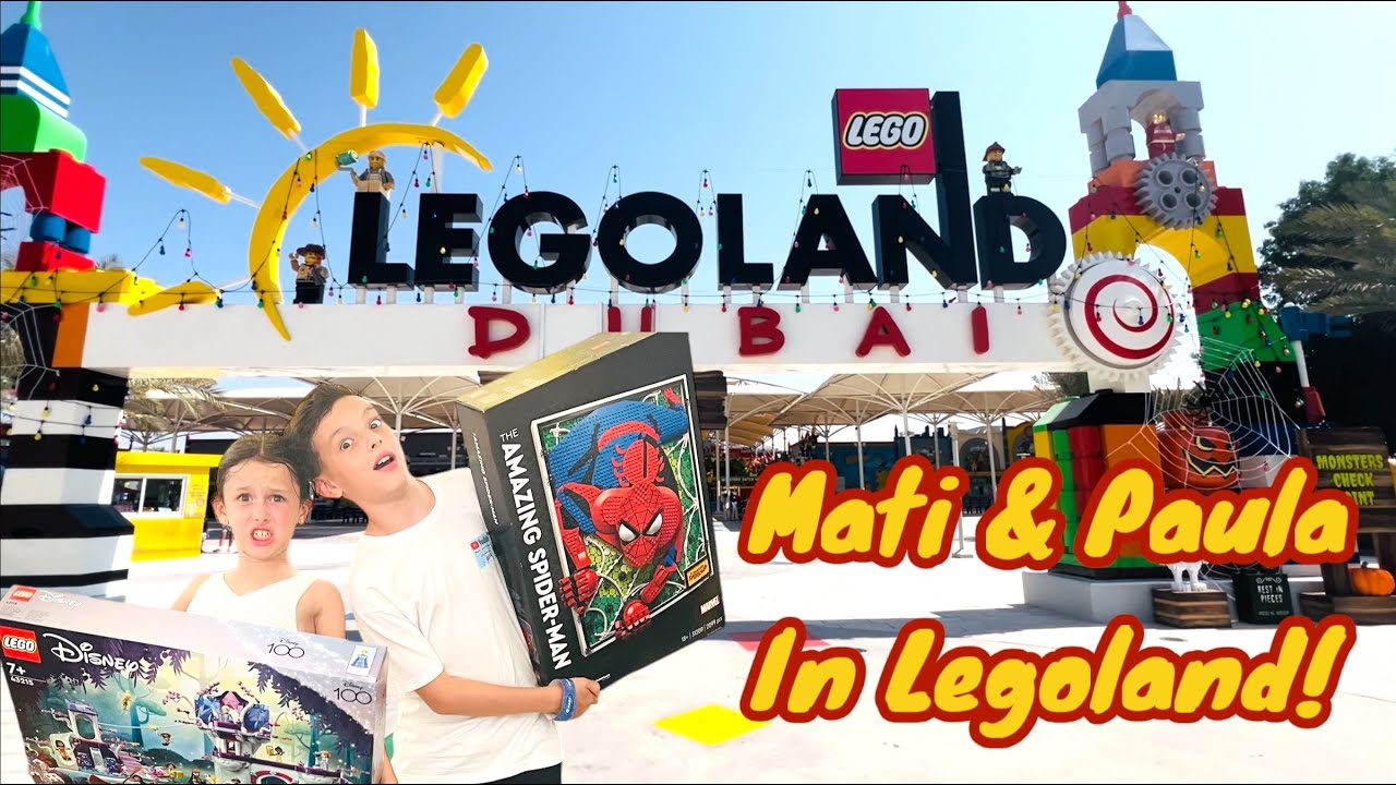 Mati & Paula Explore the Magic of Legoland Dubai | Mati and Paula's adventures | legolanddubai