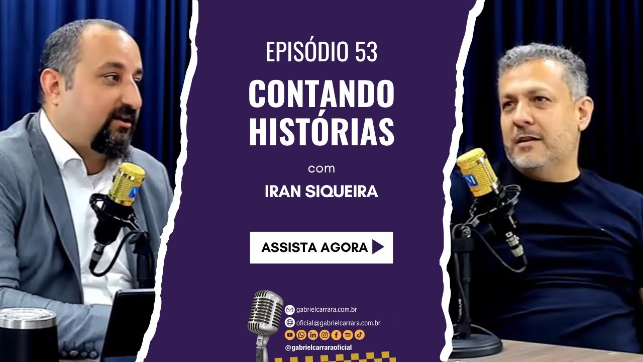 Podcast Contando Histórias | Ep 53 | Com Iran Siqueira – Diretor Comercial da Incorporadora Otto
